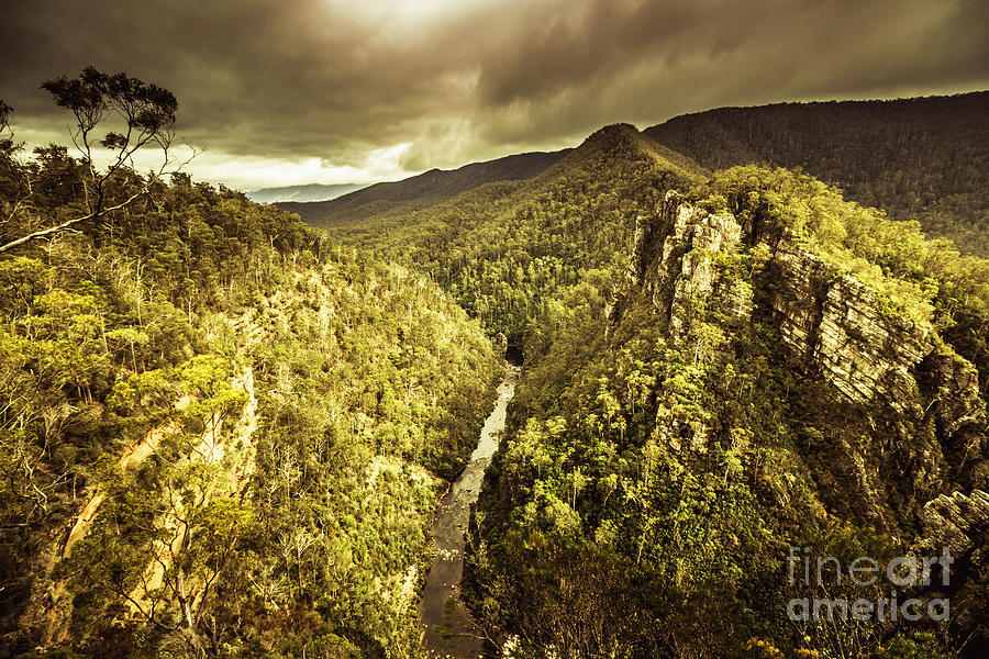 Alum Cliffs, Tasmania, Australia Photograph by Jorgo Photography