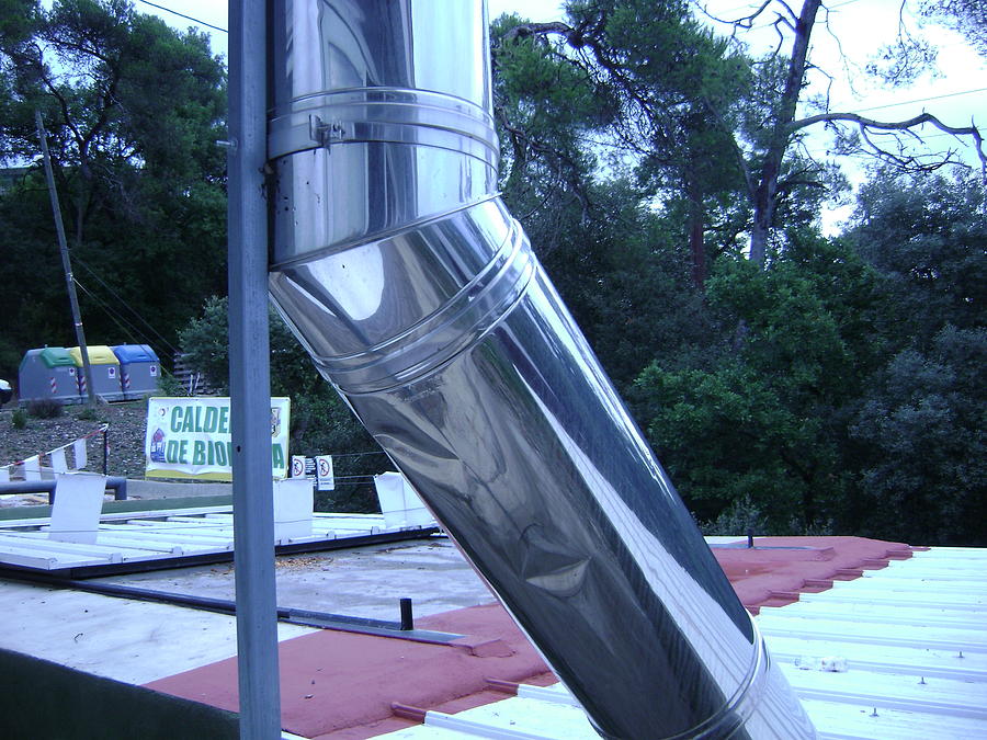 Aluminum Piping Photograph by Moshe Harboun