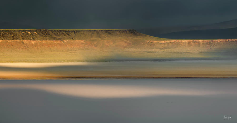 Nature Photograph - Alvord Desert Light by Leland D Howard