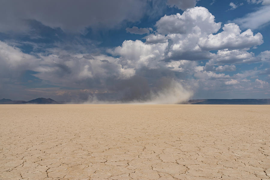 Alvord Dust Storm Photograph by Steven Clark