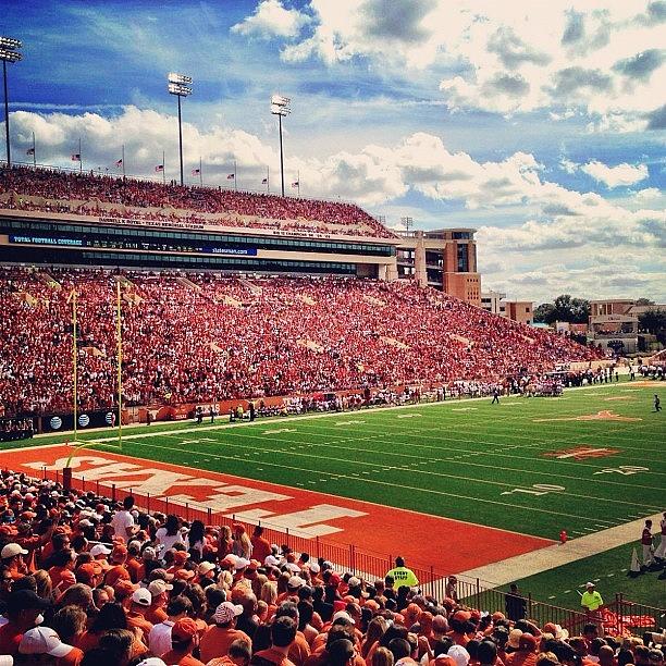 Hookem Photograph - Always Great To Be A Horns Fan! #hookem by Things To Do In Austin Texas
