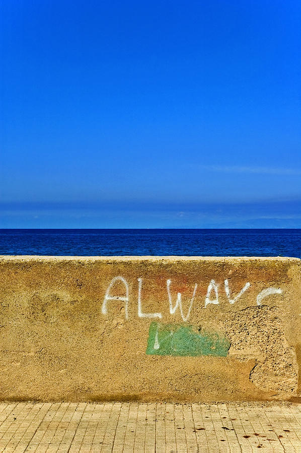 Graffiti Photograph - Always by Silvia Ganora