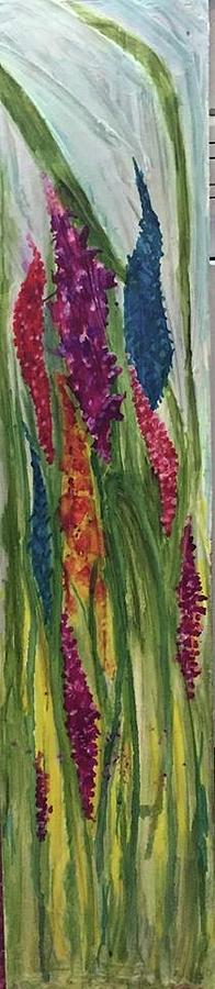 Wild Flowers Painting - Alyssas Wildflowers by Debora Boudreau