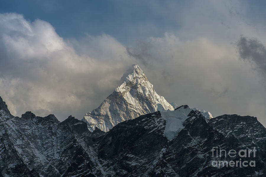 Ama Dablam From Kalla Patthar Photograph by Mike Reid