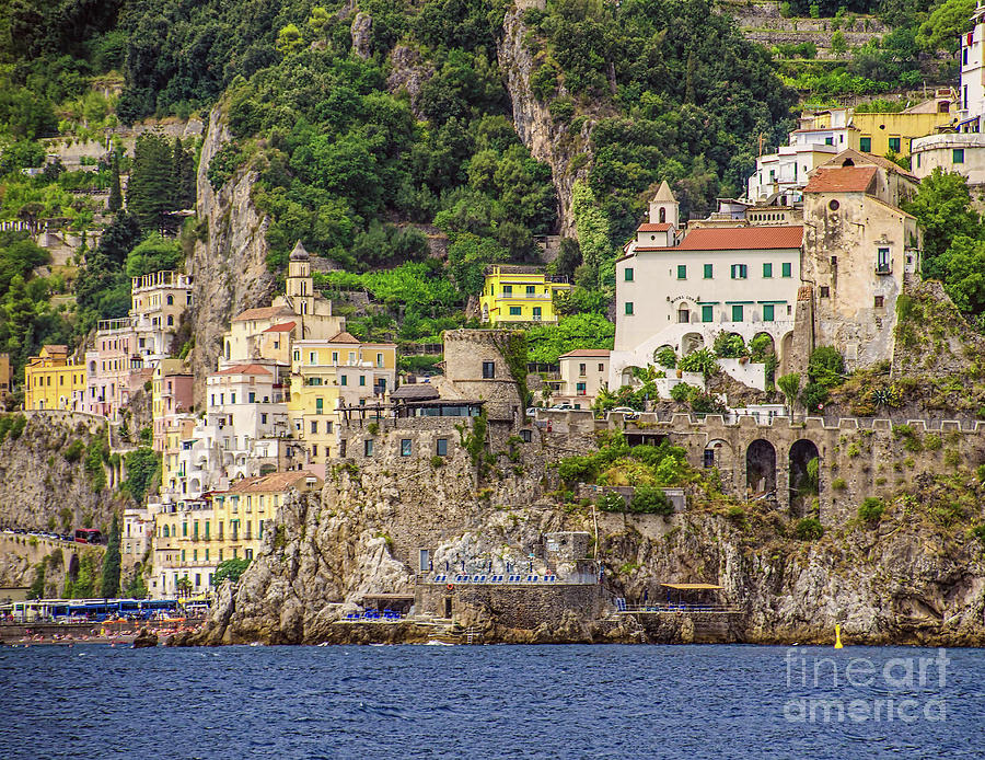 Amalfi Coast 2 Photograph by Maria Rabinky