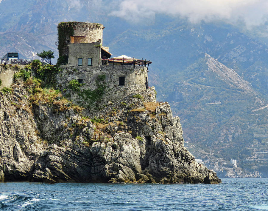 Amalfi Coast Fortress Photograph by Helaine Cummins