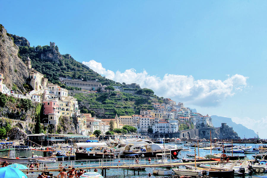 Amalfi Coast Photograph by Robert Dombi - Fine Art America