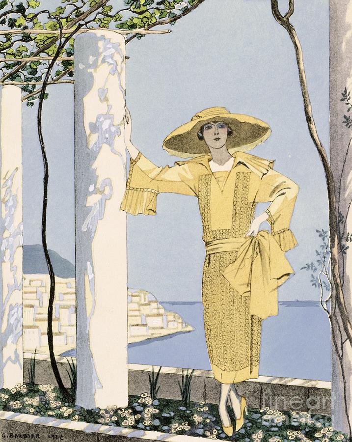 Summer Painting - Amalfi by Georges Barbier