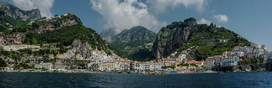 Amalfi Photograph by Jocelyn Kahawai