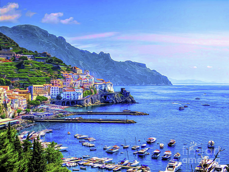 Amalfi on the Coast Photograph by TK Goforth