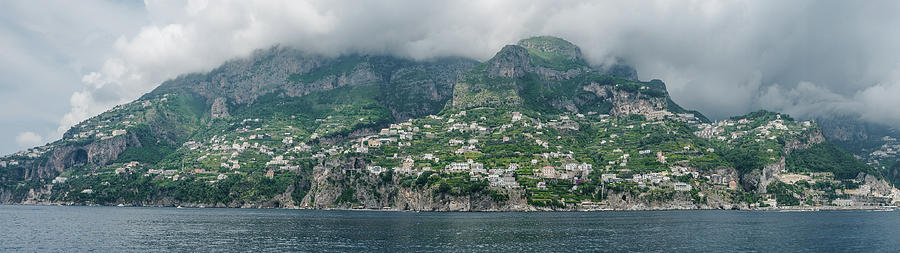 Amalfi panorama Photograph by Jocelyn Kahawai