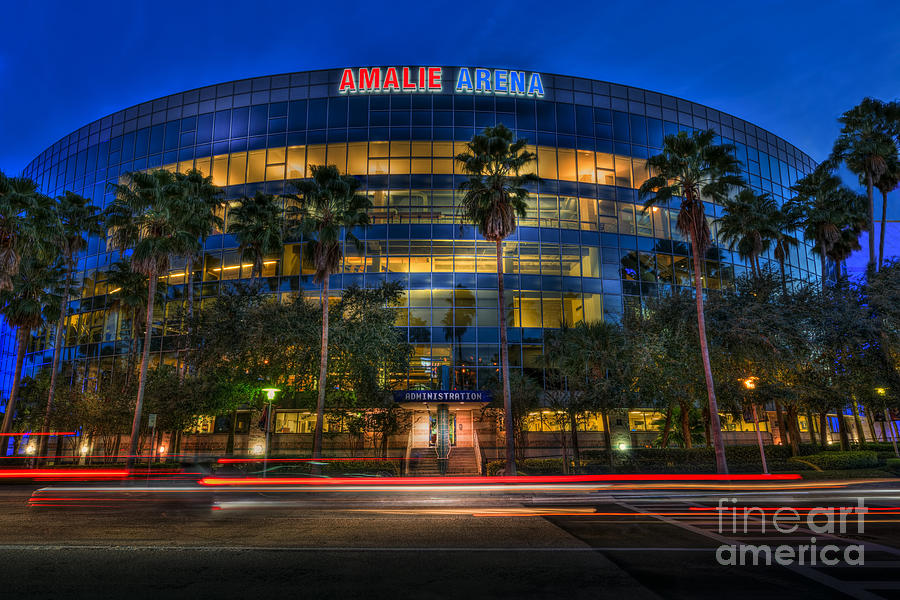 Amalie Arena 2 Photograph by Marvin Spates