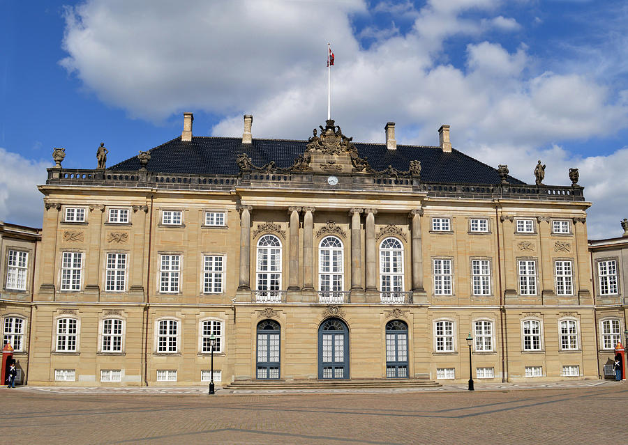 Amalienborg Palace. Photograph by Terence Davis
