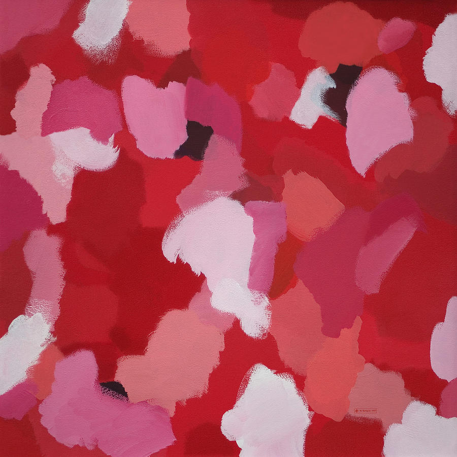 Abstract Painting - Amara - 25 by Michael Templin