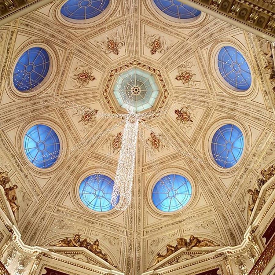 Travel Photograph - Amazing Ceiling With Slightly Phallic by Dante Harker