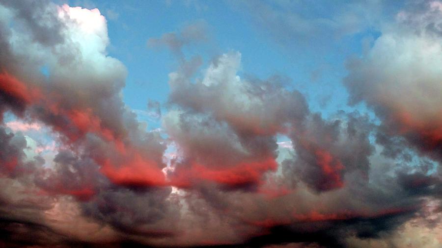 Imaginary Real Clouds  Photograph by J R Yates