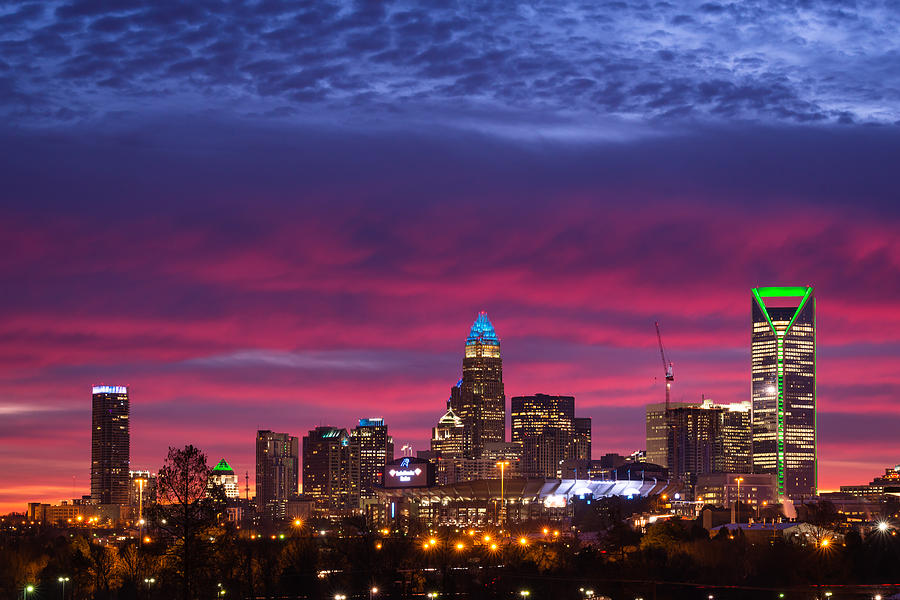 Amazing colors of Charlotte Photograph by Serge Skiba