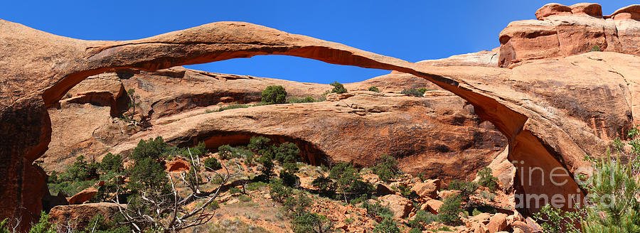 Amazing Landscape Arch - Panorama Photograph by Christiane Schulze Art And Photography