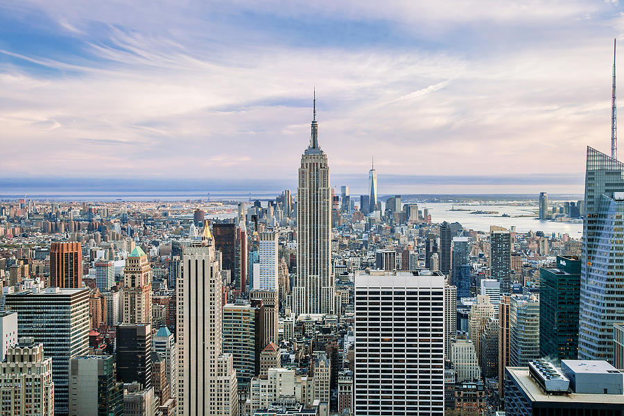 Empire State Building Photograph - Amazing Manhattan by Az Jackson