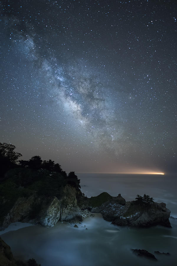 Sunset Photograph - Amazing Milky Way by Sandy Chen by California Coastal Commission