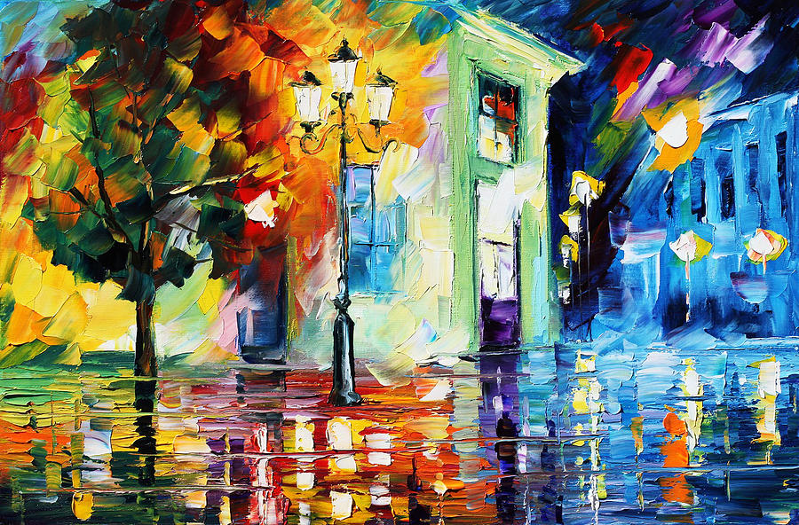 Amazing Night Painting by Leonid Afremov