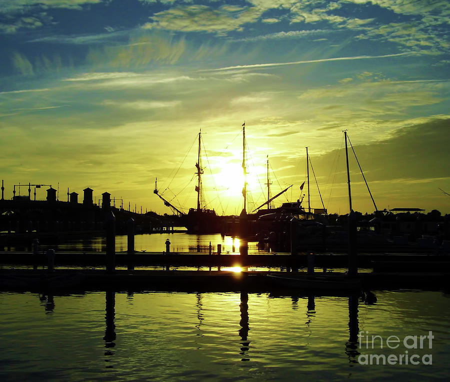 Amazing St Augustine Sunrise Photograph by D Hackett