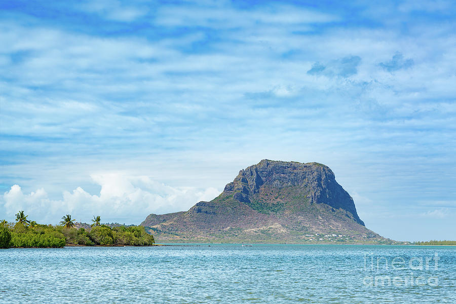 Amazing View Of Le Morne Brabant. Mauritius. Photograph