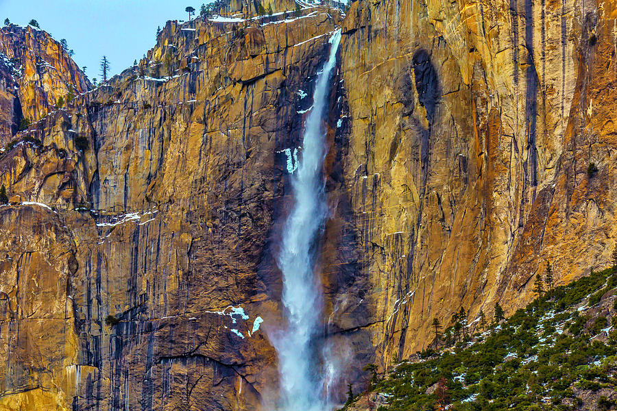 Amazing Winter Upper Yosemite Falls Photograph by Garry Gay