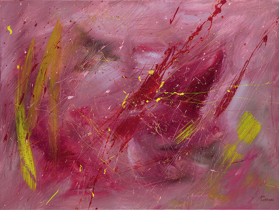 Amber Storm Painting by Joe Loffredo