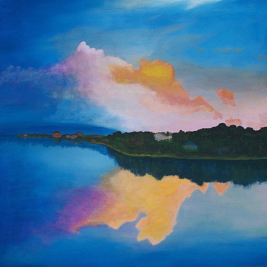 Ambient Reflections Painting by Herb Dickinson