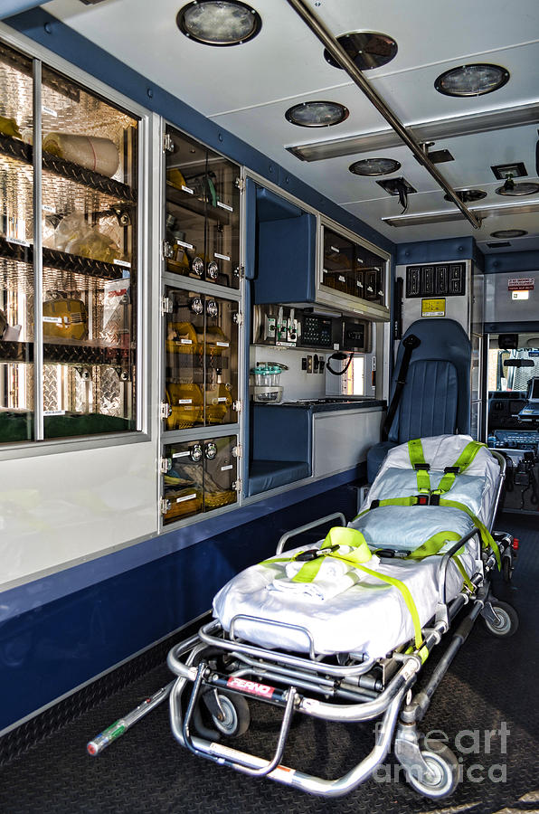 Ambulance A Look Inside Photograph by Paul Ward