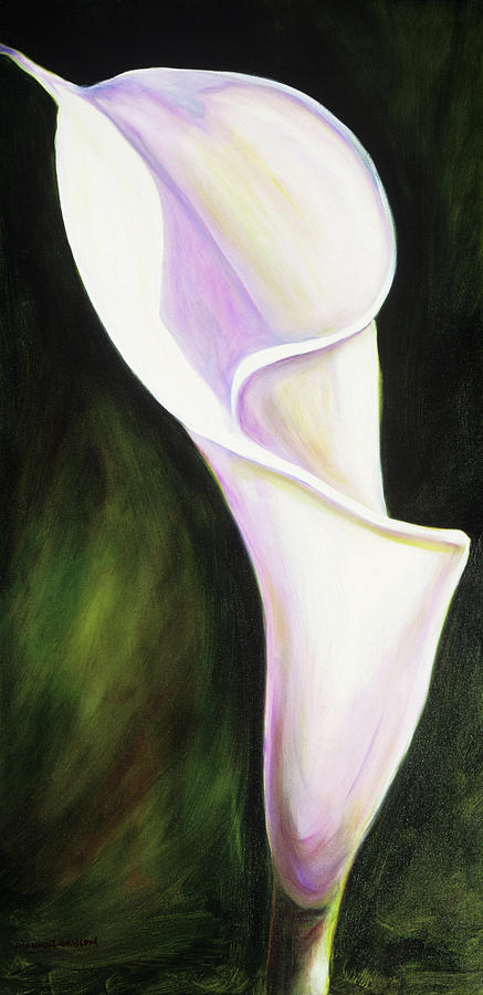 Flowers Still Life Painting - Ambur by Shannon Grissom
