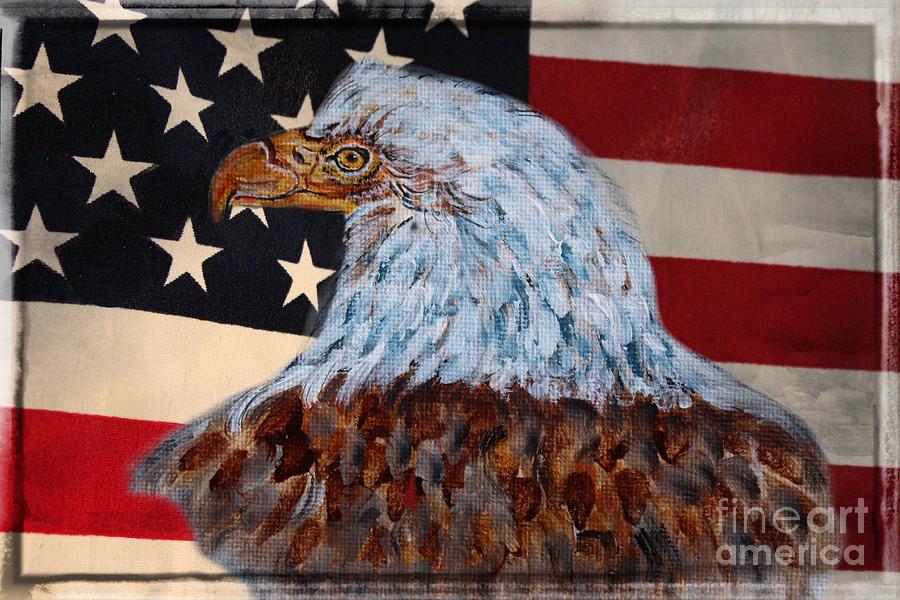 America Painting by Ella Kaye Dickey - Fine Art America