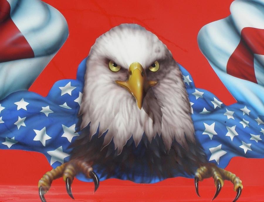 America Patriot  Painting by Alan Johnson
