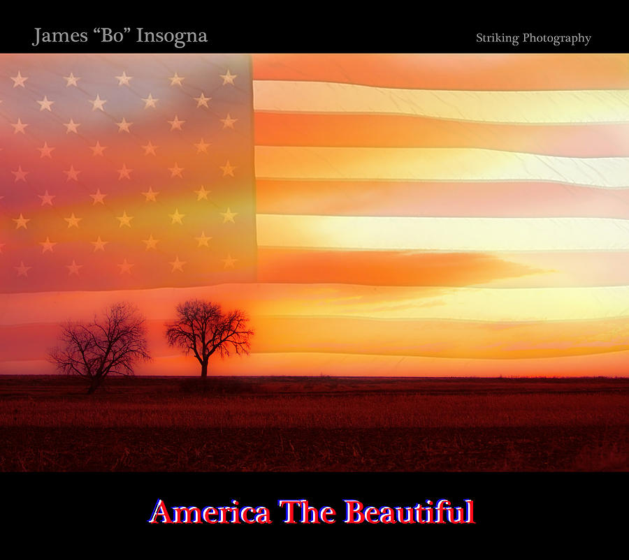 America The Beautiful Country Poster Photograph