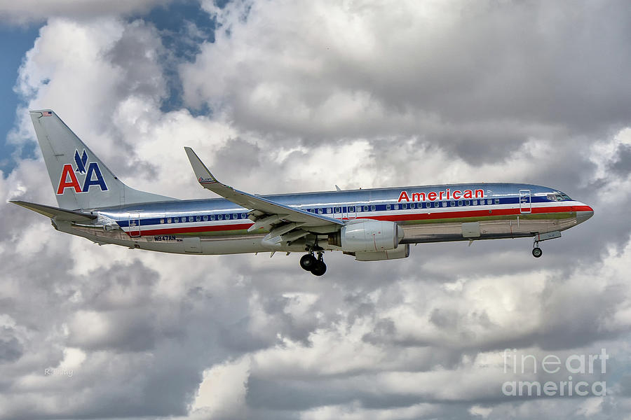 American Airlines B-737 NG Photograph by Rene Triay FineArt Photos