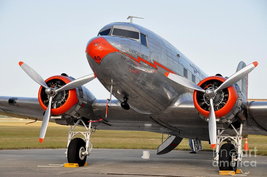 American Airlines DC3 Photograph by John Black