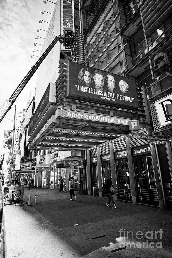 American Airlines Theatre New York City Usa Photograph By Joe Fox 