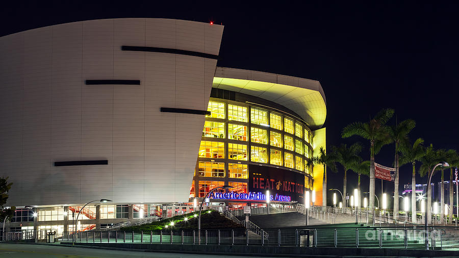 Sports Photograph - American Arena Miami by Lynn Palmer