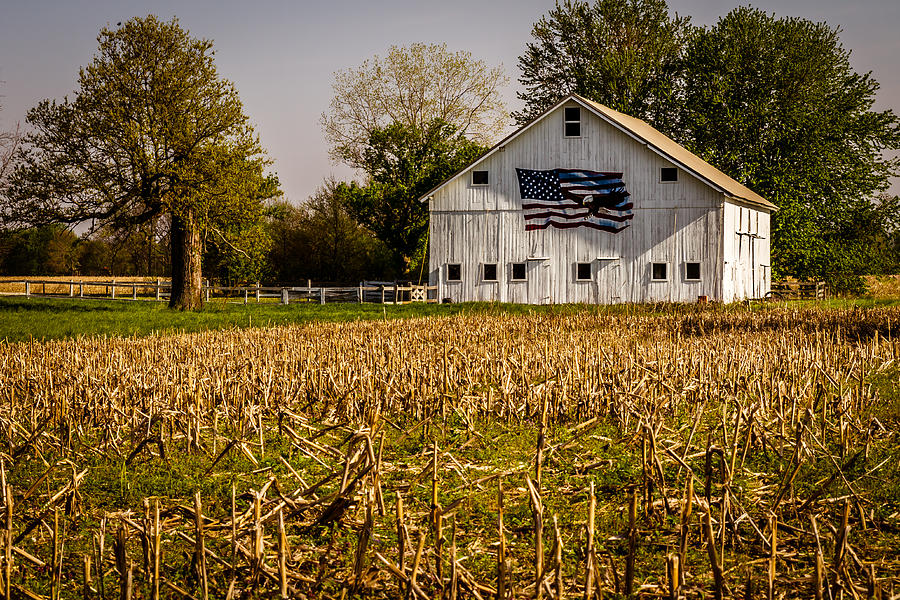 American Barn Photograph by Ron Pate