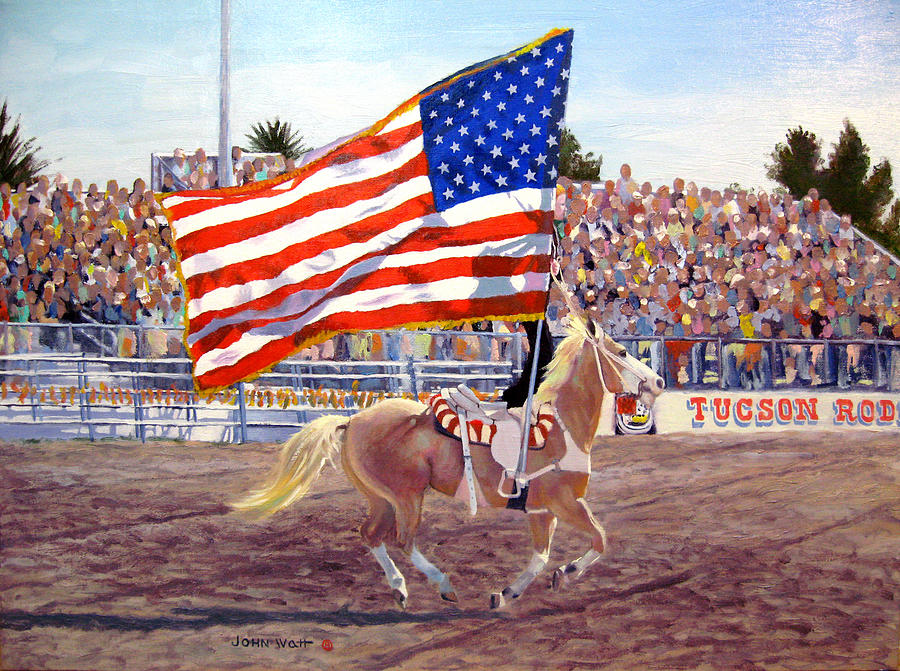 American Beauty Painting by John Watt American Beauty Painting by John Watt