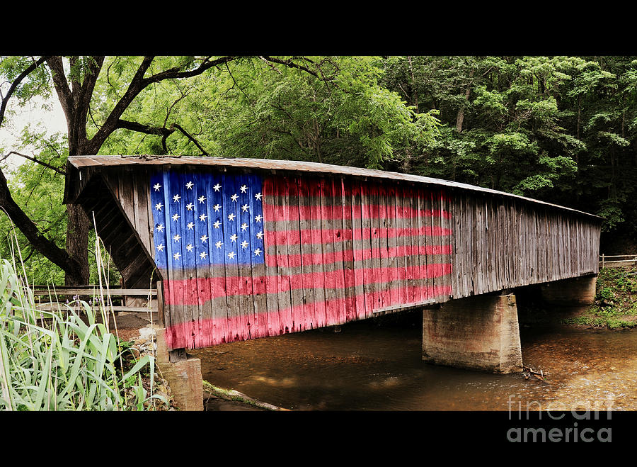 American Bridge Photograph by Eric Liller