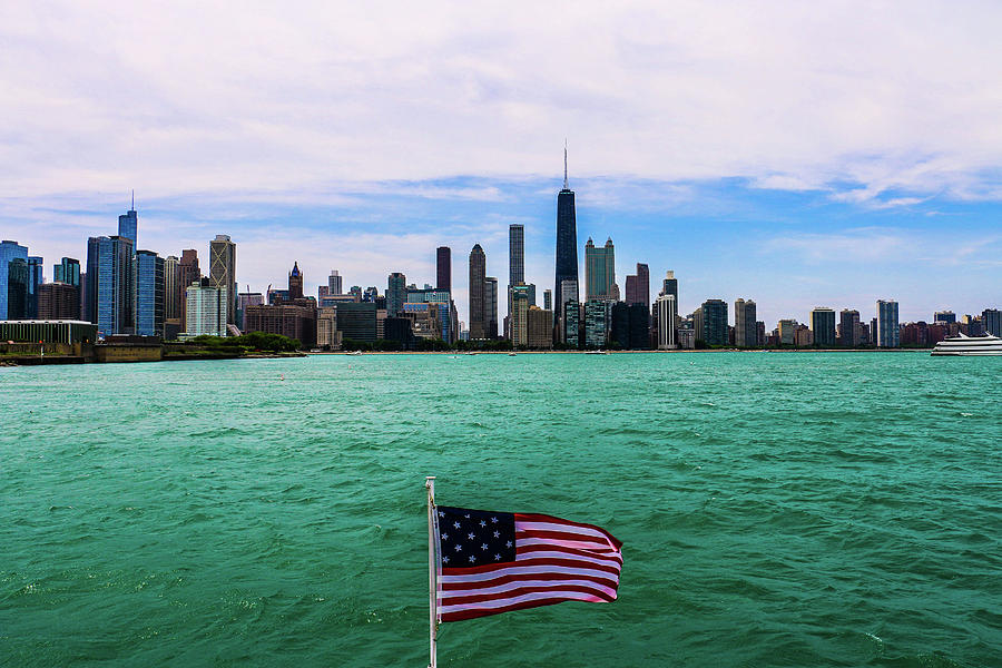 Chicago Photograph - American Chi 2 by D Justin Johns