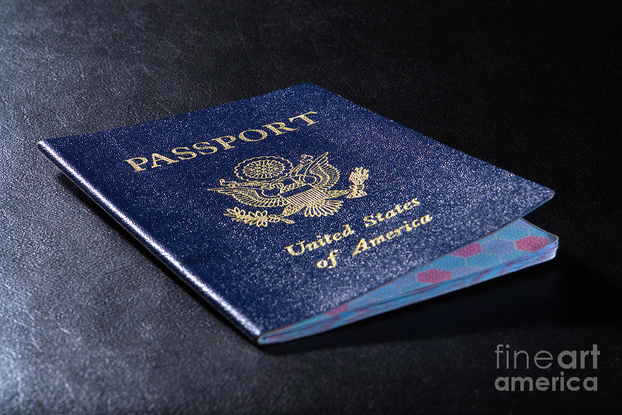American Citizenship United States Passport Photograph by Olivier Le Queinec
