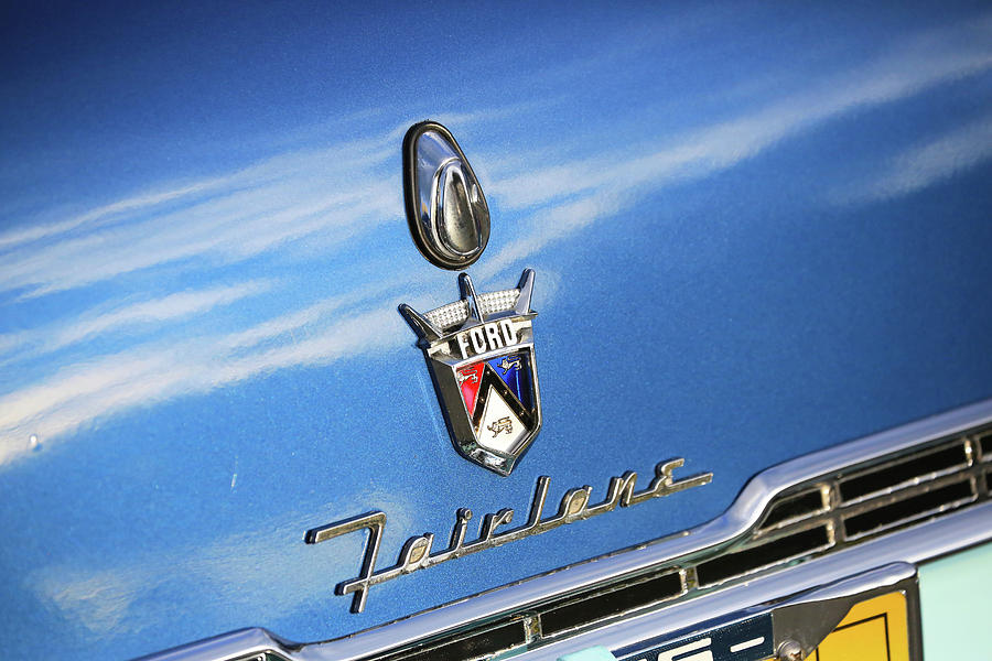 American Classic Ford Fairlane Automobile Rearview Photograph by Paul ...