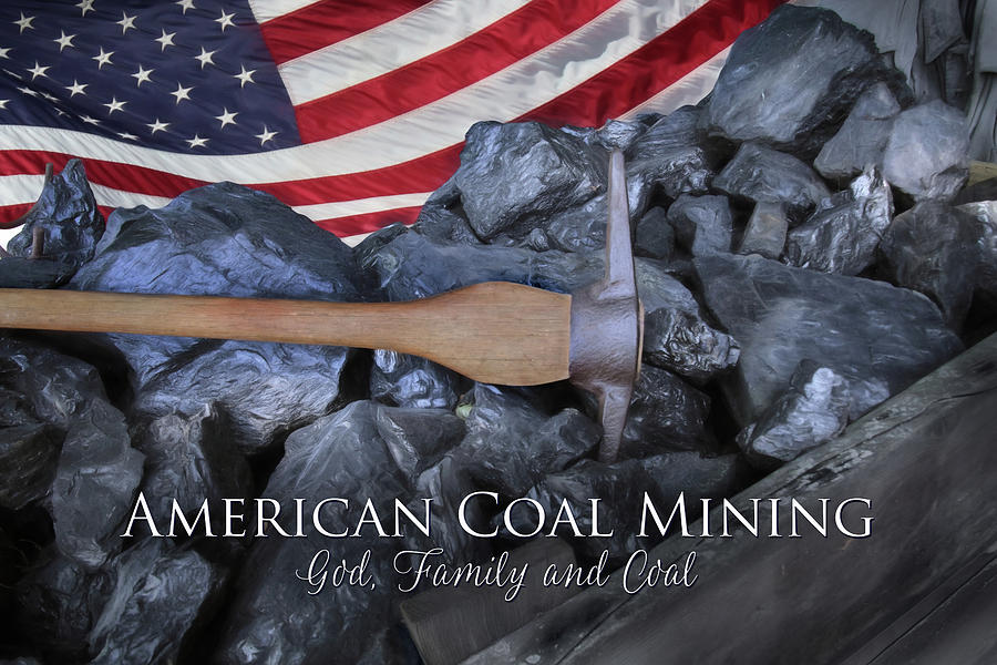 American Coal Mining Photograph by Lori Deiter