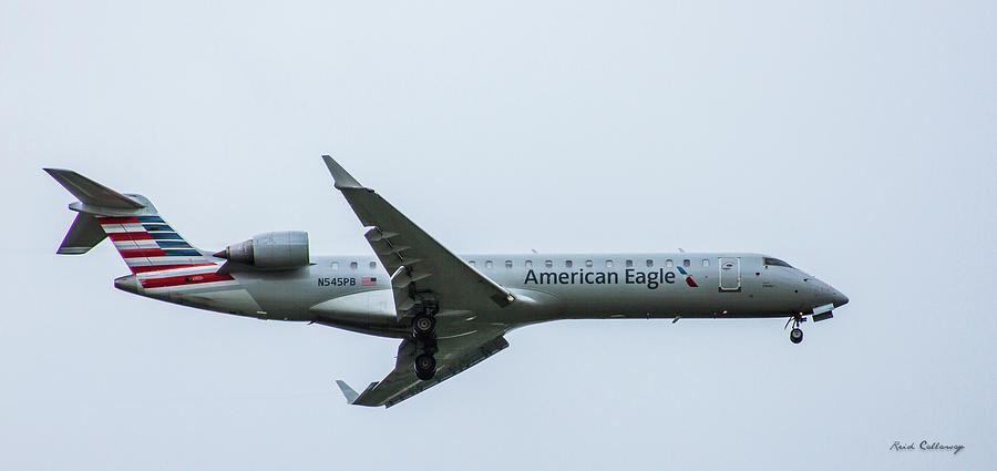 American Eagle N545PB Airplane Art Photograph by Reid Callaway