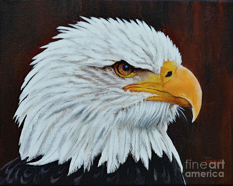 American Eagle Painting by Jimmie Bartlett