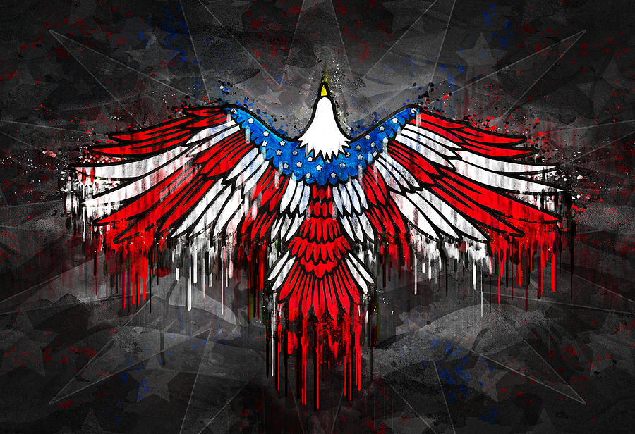 American Eagle of Freedom Digital Art by BC Studio | Fine Art America