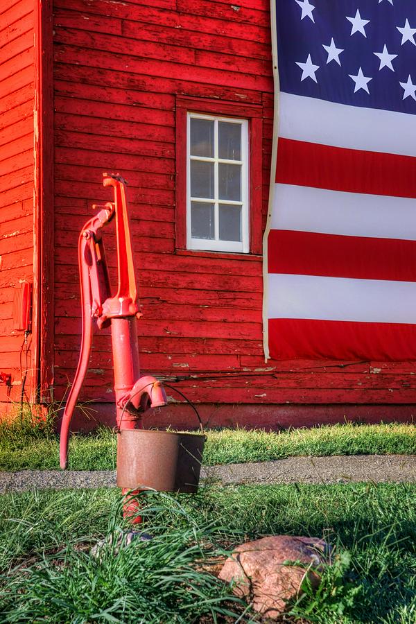 Vintage Photograph - American Farm - 1 - Mug by Nikolyn McDonald